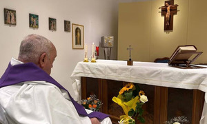 Primera imagen del Papa Francisco desde el hospital - OviedoPress