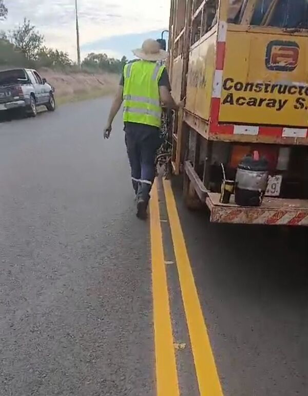 Inician señalización en la ruta Concepción-Belén