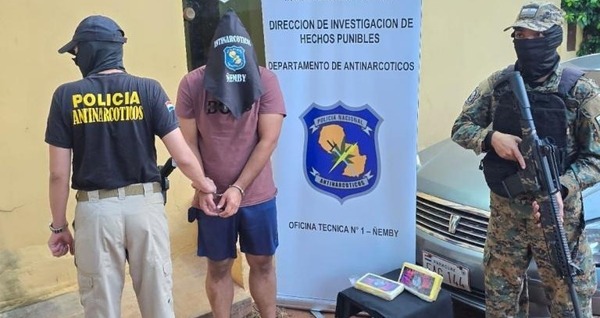 Incautan más de dos kilos de cocaína del poder de un abogado en Capiatá