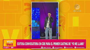 Exitosa convocatoria al primer casting de “Yo Me Llamo”
