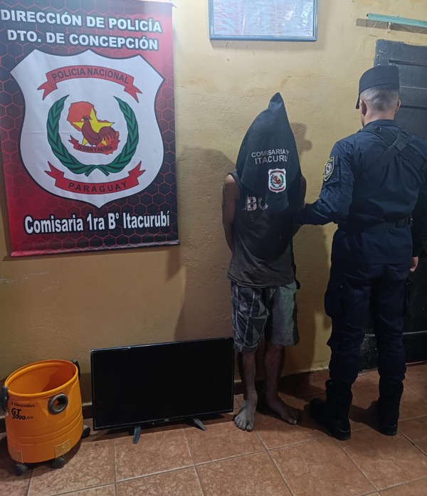 Aprehenden a un hombre por supuesto hurto agravado en el barrio San Carlos