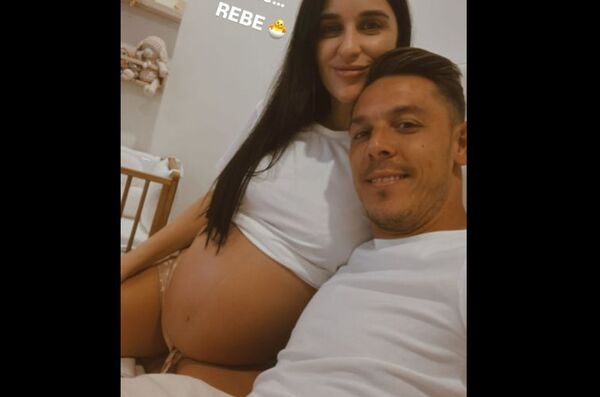 ¡De Paraguay, con amor! Churín se muestra feliz, con su bebé a punto de nacer