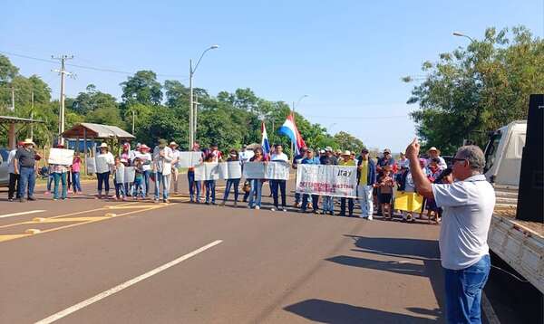 Campesinos de San Pedro anuncian que retomarán la movilización para exigir tierras administradas por Senabico - Nacionales - ABC Color