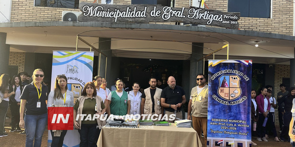 GRAL. ARTIGAS SE UNIÓ EN UNA GRAN MINGA AMBIENTAL PARA ELIMINAR CRIADEROS DE MOSQUITOS