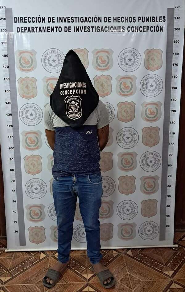 Homicidio de joven: detienen a “David perro” en Concepción - Policiales - ABC Color