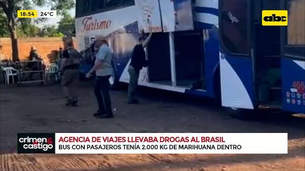 Operación “Ñuati”: grupo criminal traficaba drogas al Brasil simulando viajes de turismo - Crimen y castigo - ABC Color