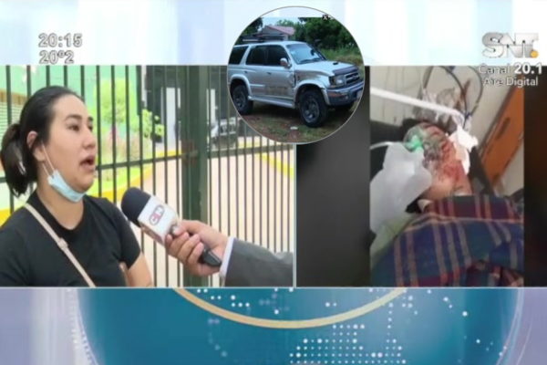 Joven accidentado en Capiatá fue trasladado en patrullera por falta de ambulancia - SNT