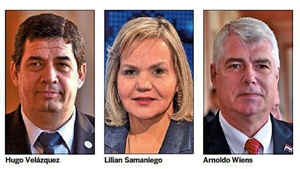 Velázquez, Wiens y Lilian toman la posta de la disidencia anticartista