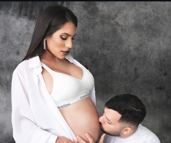 ¡Thali ya es mamita, nació su bebé Bauti!