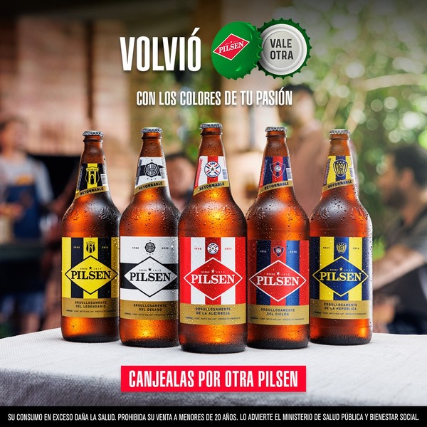 Vuelve Pilsen vale otra: ahora con los colores de tu pasión