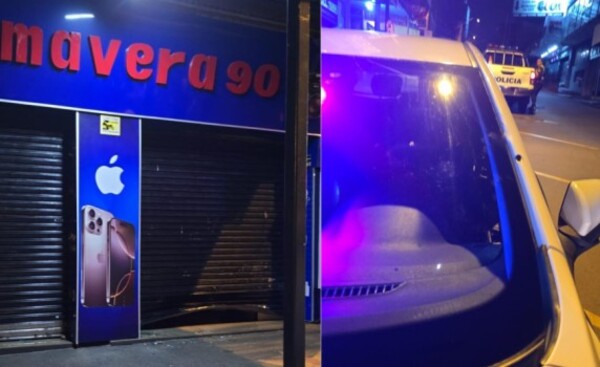 Balacera en microcentro de CDE: intentaron entrar a robar un local