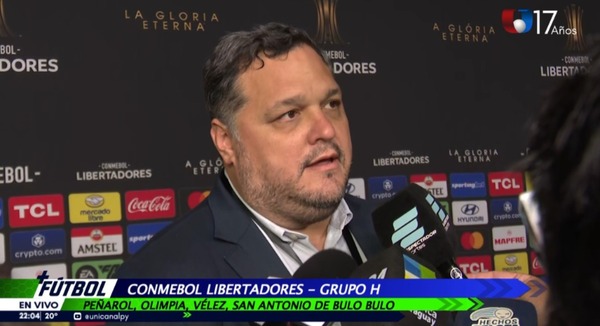 Presidente de Olimpia: "Ante Peñarol será un clásico sudamericano" - Unicanal