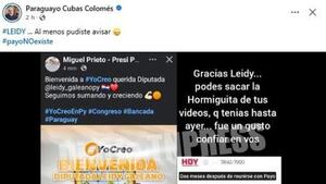 Payo Cubas, enrabiado contra Miguel Prieto por "robarle" su diputada