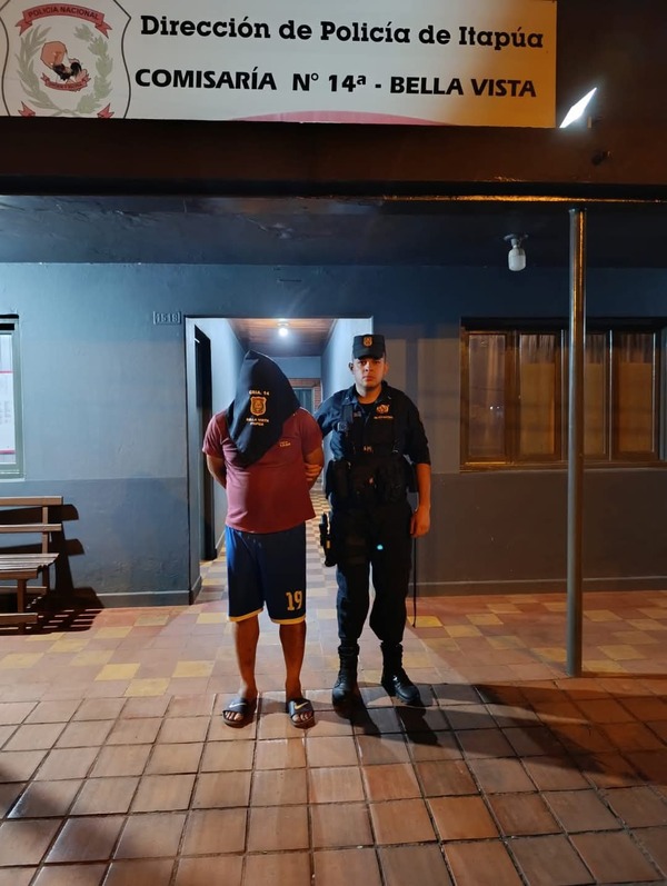 Detienen a presunto abusador de una niña en Bella Vista