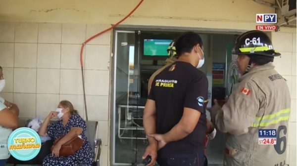Emergencia química provoca evacuación en hospital de Mariano Roque Alonso