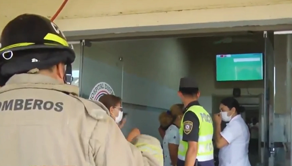 Posible fuga de químico en el Hospital de Mariano Roque Alonso - Noticiero Paraguay