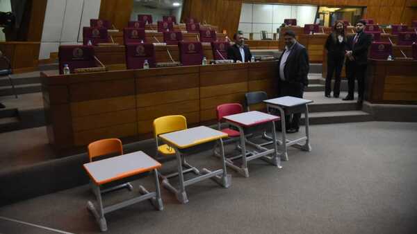 Oficialismo blinda compra de pupitres chinos y rechaza proyectos opositores en Diputados