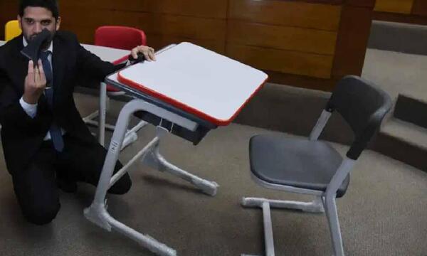 Metalúrgicos afirman que pueden fabricar pupitres de calidad y a menor costo que los chinos – Prensa 5