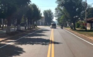 Trabajos de seguridad vial prosiguen en San Juan Nepomuceno - .::Agencia IP::.