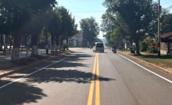 Trabajos de seguridad vial prosiguen en San Juan Nepomuceno - .::Agencia IP::.