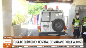 Fuga de químico en el hospital de Mariano Roque Alonso