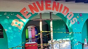 Escuela con peligro de derrumbe en Misiones
