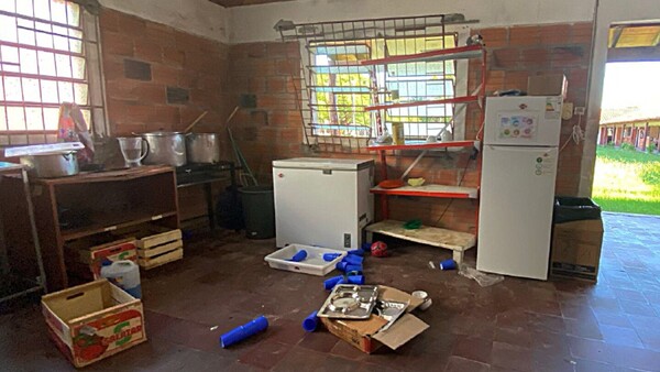 Casado: Rapiñan escuela por segunda vez en una semana