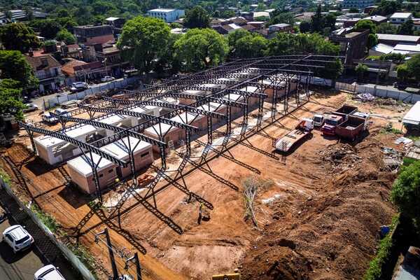 Avanza la construcción de la nueva Terminal de Ómnibus de Villarrica | Locales | 5Días