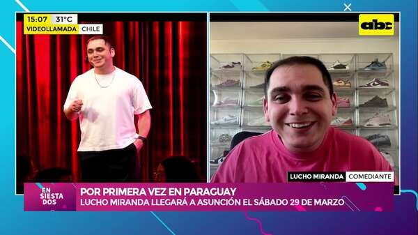 El humorista Lucho Miranda se presentará por primera vez en Paraguay  - Ensiestados - ABC Color