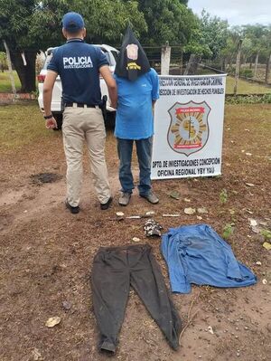 La policía detuvo al supuesto autor del feminicidio en Yby Yaú - trece