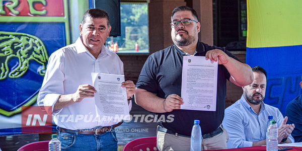 ENCARNACIÓN FÚTBOL CLUB Y ENCARNACIÓN RUGBY CLUB FIRMAN ACUERDO DE COOPERACIÓN