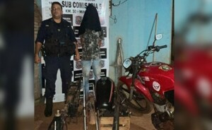 Imputan por reducción a joven  detenido con motocicleta hurtada