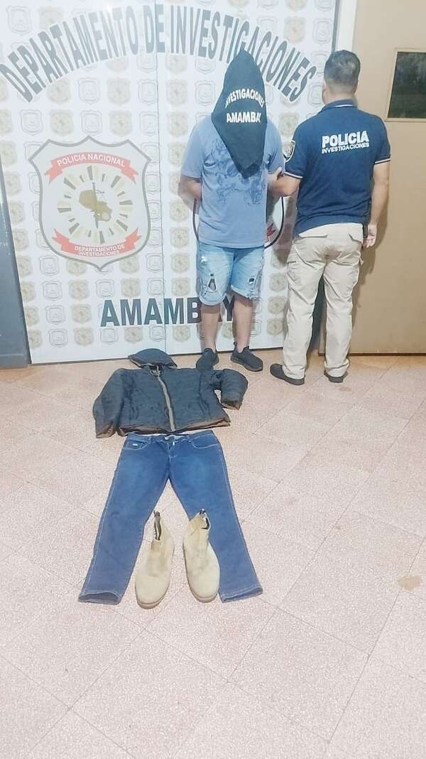 Allanan dos viviendas y atrapan a supuesto implicado en asalto a entidad financiera en Pedro Juan - Nacionales - ABC Color