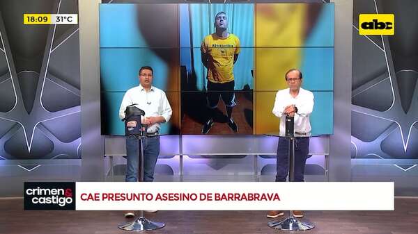 Video: capturan a implicado en asesinato de un barra de Olimpia cuando estaba a punto de cruzar al Brasil - Crimen y castigo - ABC Color