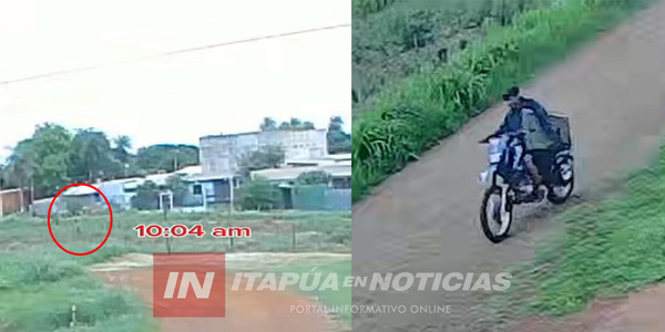 LA POLICÍA ANALIZA IMÁGENES Y LOGRA IDENTIFICAR A PRESUNTO LADRÓN EN CAMBYRETÁ