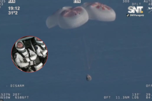 Astronautas varados regresan a la Tierra tras 9 meses - SNT