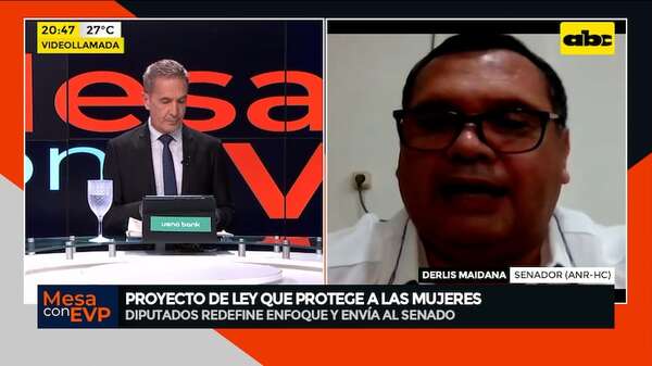 “Diputados mejoró un poco”: cartista sobre modificaciones al proyecto de protección a las mujeres - Mesa de Periodistas - ABC Color