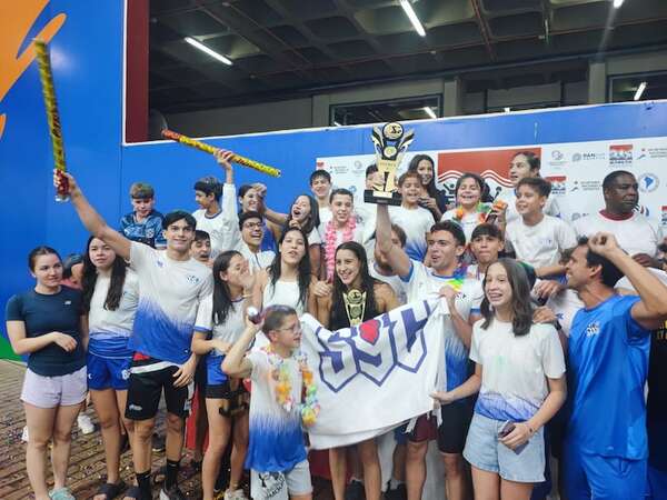 Deportivo SYC, monarca en el Nacional Fuerza A de natación - Polideportivo - ABC Color