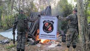 Operativo Interictus III: destruyen 16 hectáreas de cultivos de marihuana en Caaguazú  - Policiales - ABC Color