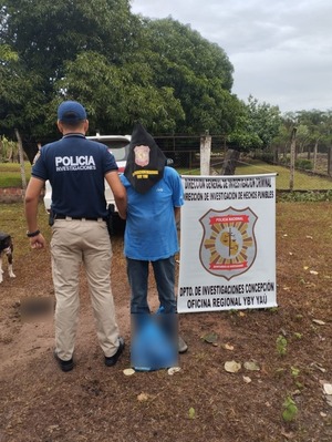 Presunto feminicida detenido en Yby Yaú - 1000 Noticias