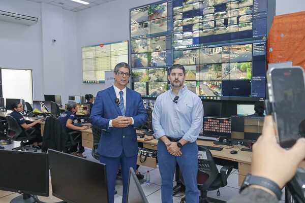 500 cámaras de vigilancia del 911, ahora conectadas con la Municipalidad de Asunción - 1000 Noticias