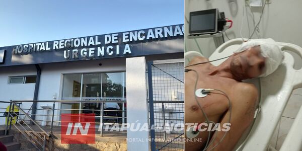HOMBRE LLEGÓ AL HOSPITAL CON VARIAS HERIDAS DE ARMA BLANCA