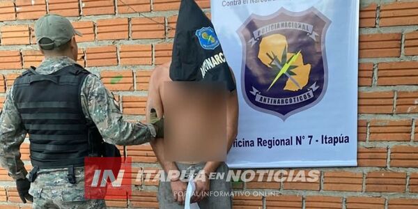 REALIZARON ALLANAMIENTO EN BÚSQUEDA DE DROGAS EN ENCARNACIÓN