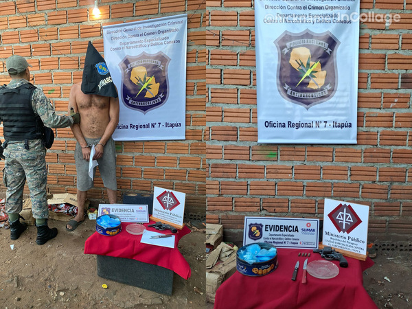 Allanan “boca de fumo” en el barrio San Antonio Ypecuru de Encarnación
