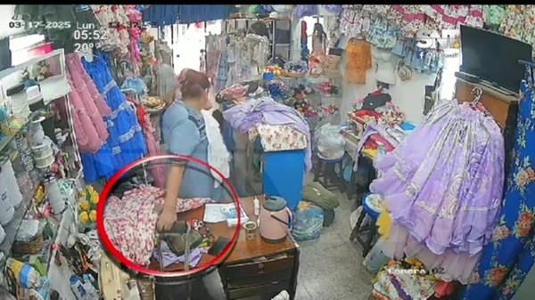 Comerciante de Capiatá fue víctima de hurto por descuido - SNT