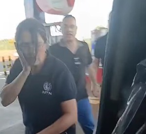 Video: Prepotente abogado abofeteó a inspectora del INTN durante control en Santa Rita - ADN Digital