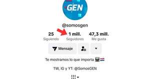 La Nación / ¡Vamos! GEN celebra 1 millón de seguidores en TikTok