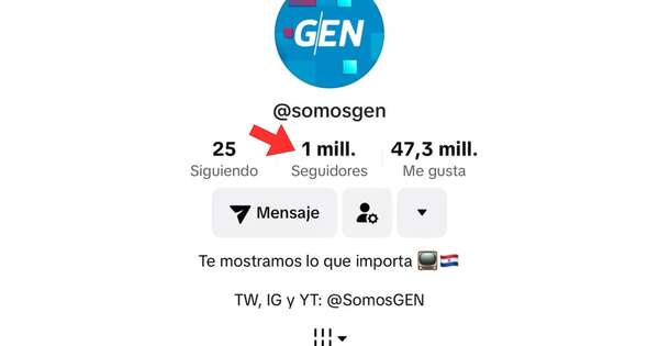 La Nación / ¡Vamos! GEN celebra 1 millón de seguidores en TikTok