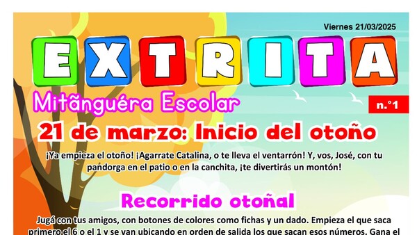Desde este viernes, EXTRITA te ayudará con el proceso escolar