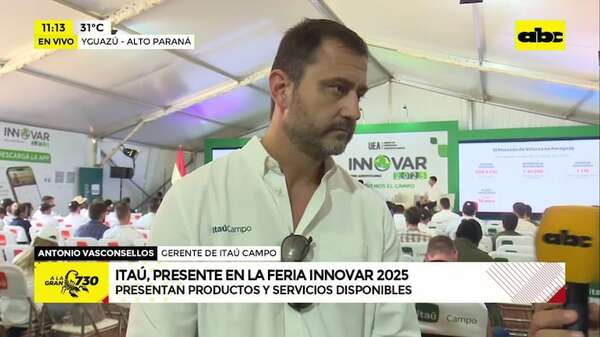 Itaú ofrece charlas económicas dentro de la Feria Innovar 2025 - ABC TV - ABC Color